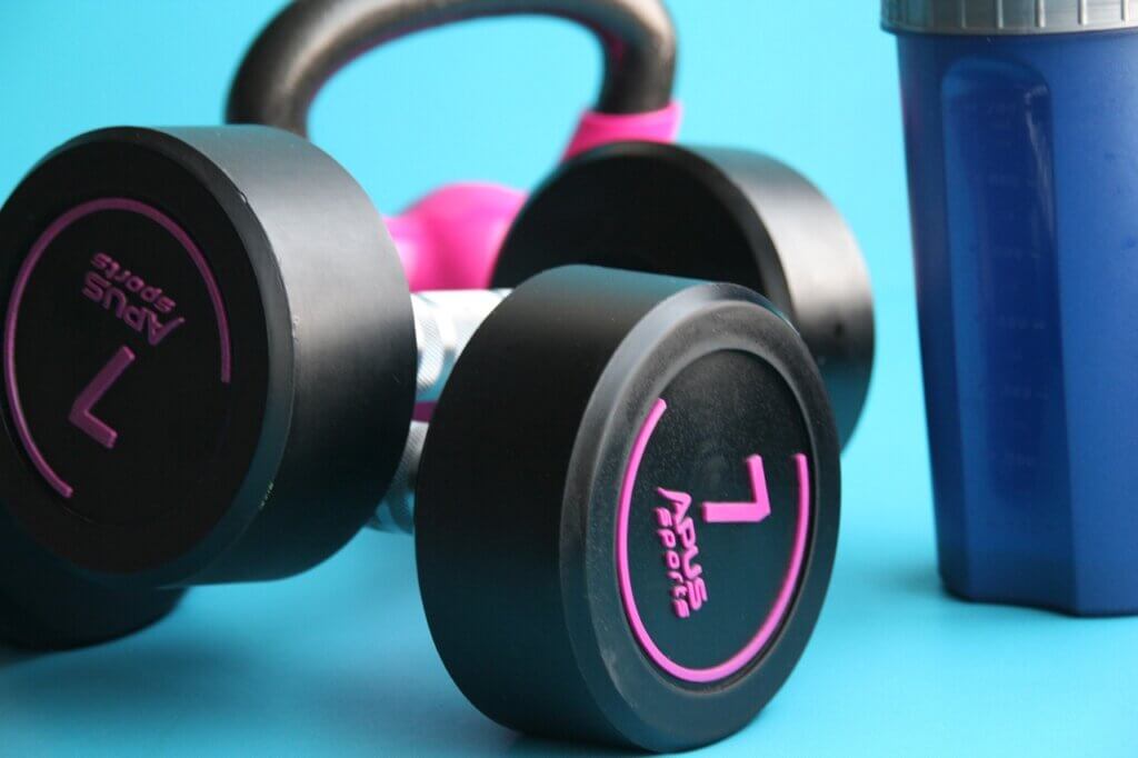 fitness center, fitness, dumbbells