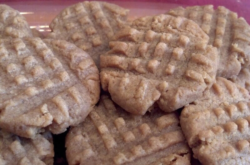 Super Simple Maple Peanut Butter Cookies